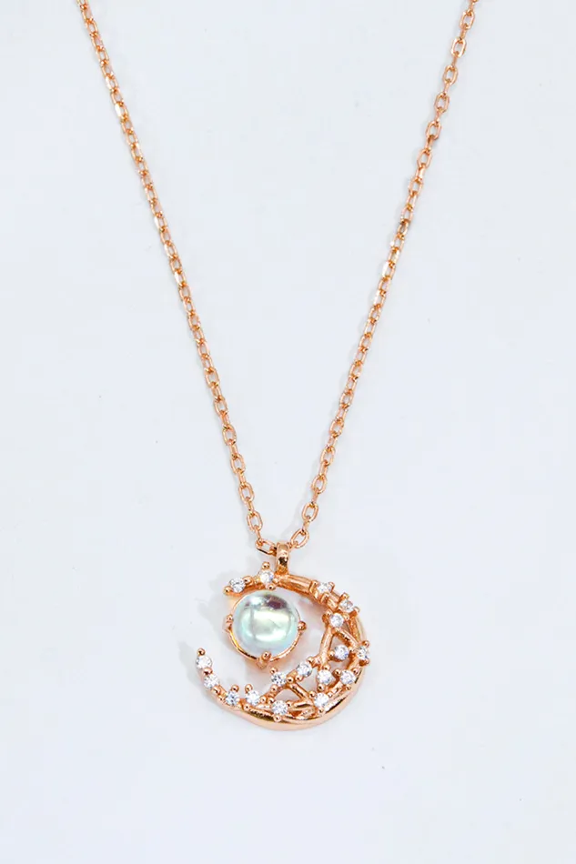 Trendsi Necklaces Where It All Began Moon Pendant Necklace