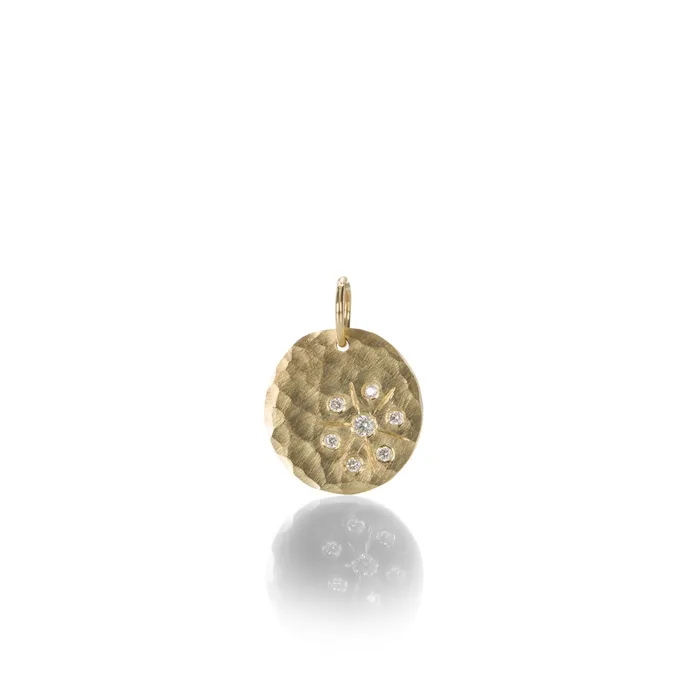 Yellow Gold Baby Skye Pendant Julez Bryant Necklaces