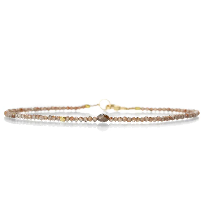 Zircon and Rustic Diamond Bracelet Margaret Solow Bracelets