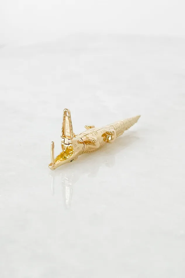 BIBI VAN DER VELDEN Earrings Alligator Bite Earring BIBI VAN DER VELDEN Earrings Alligator Bite Earring