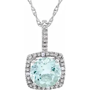 Birthstone Diamond Necklace Elisa Ilana Necklaces