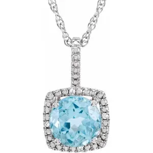 Birthstone Diamond Necklace Elisa Ilana Necklaces