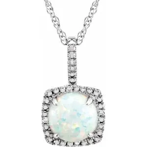 Birthstone Diamond Necklace Elisa Ilana Necklaces