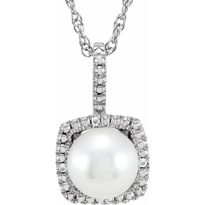 Birthstone Diamond Necklace Elisa Ilana Necklaces