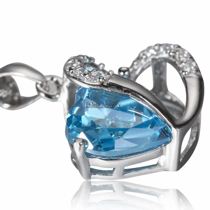 Blue Purple Fashion Necklace For Women sparklingselections Necklaces