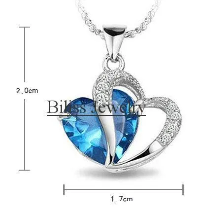 Blue Purple Fashion Necklace For Women sparklingselections Necklaces