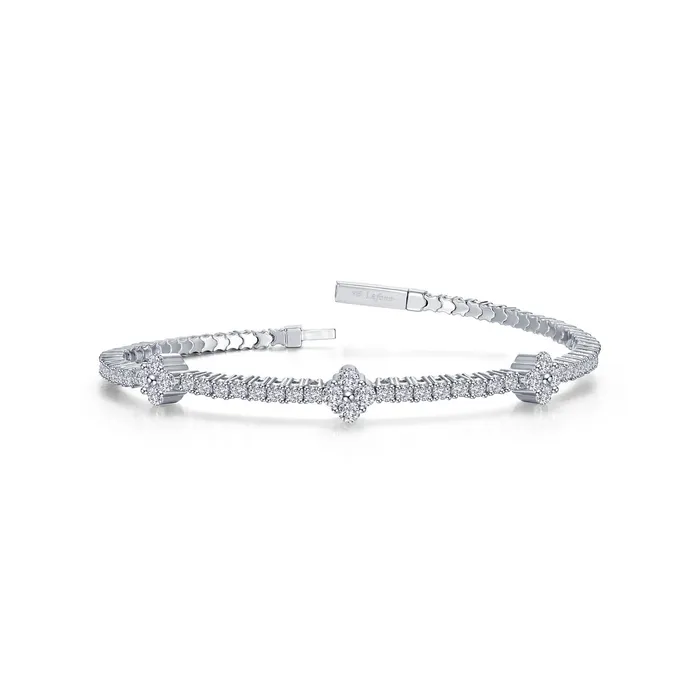 Bracelets Good Luck Simulated Diamond Flexible Tennis Bracelet Lafonn