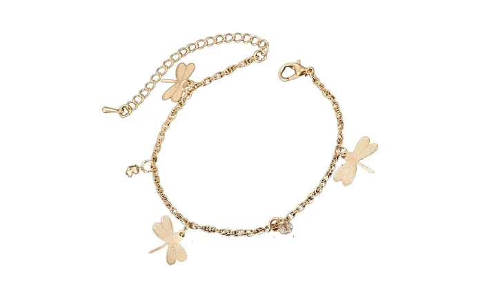 Bracelets Love Leaf Charm Handmade Bracelet Bangle sparklingselections