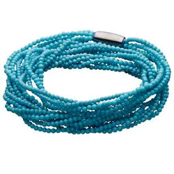 Bracelets STORY by Kranz Ziegler 5 Strand Triple Wrap Turquoise Bracelet RETIRED ONLY 5 LEFT STORY Bracelets STORY by Kranz Ziegler 5 Strand Triple Wrap Turquoise Bracelet RETIRED ONLY 5 LEFT STORY