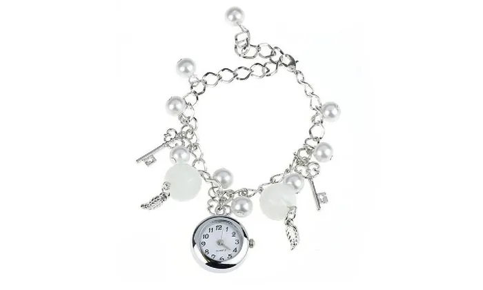 Bracelets Trendy Stylish Quartz Charm Bracelet Wrist Watch sparklingselections Bracelets Trendy Stylish Quartz Charm Bracelet Wrist Watch sparklingselections