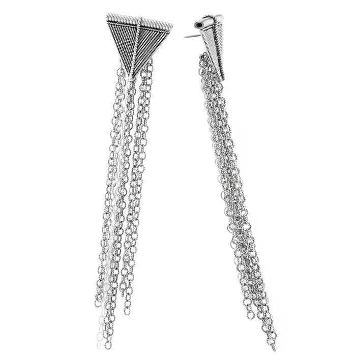 Earrings Edgy MultiChain Earrings341384 Elisa Ilana