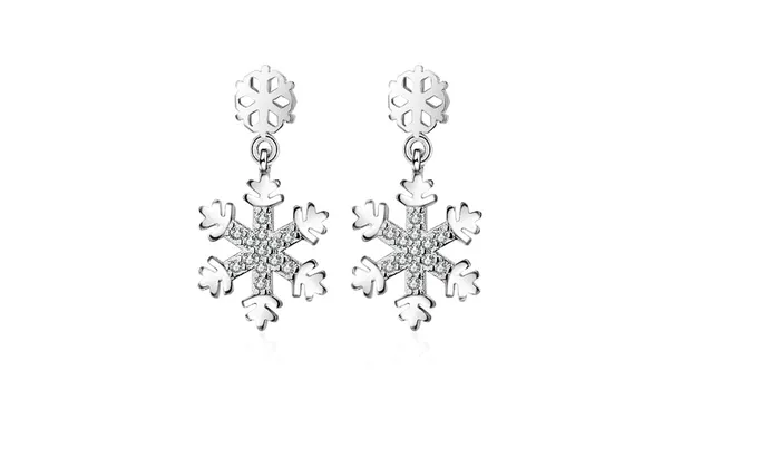 Earrings sparklingselections Snow Stud Earrings For Women