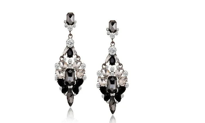 Earrings Trendy Big Crystal Rhinestone Stud Earrings sparklingselections
