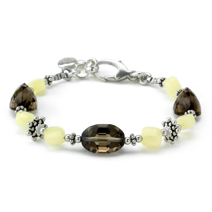 Elisa Ilana Bracelets Pineapple Smoky Quartz Bracelet
