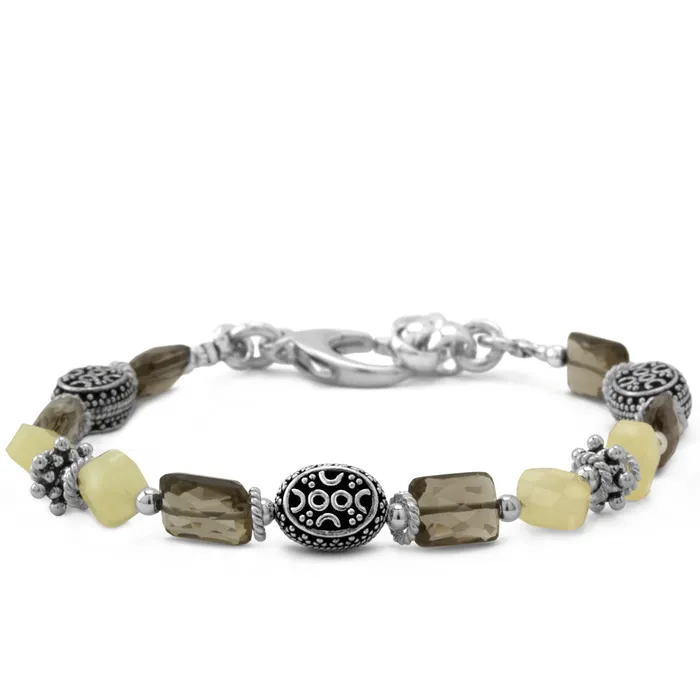 Elisa Ilana Bracelets Pineapple Smoky Quartz Bracelet
