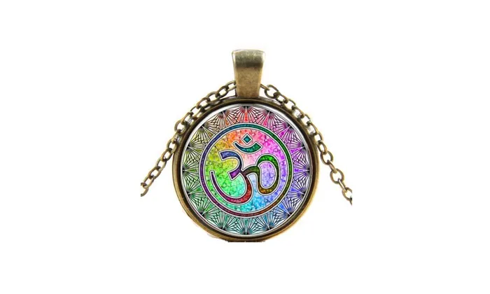 Fashion Round Ethnic Silver Plated Pendant Necklace sparklingselections Necklaces Fashion Round Ethnic Silver Plated Pendant Necklace sparklingselections Necklaces