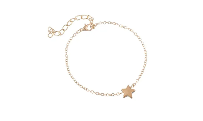 FivePointed Start Pentagram Bracelet sparklingselections Bracelets