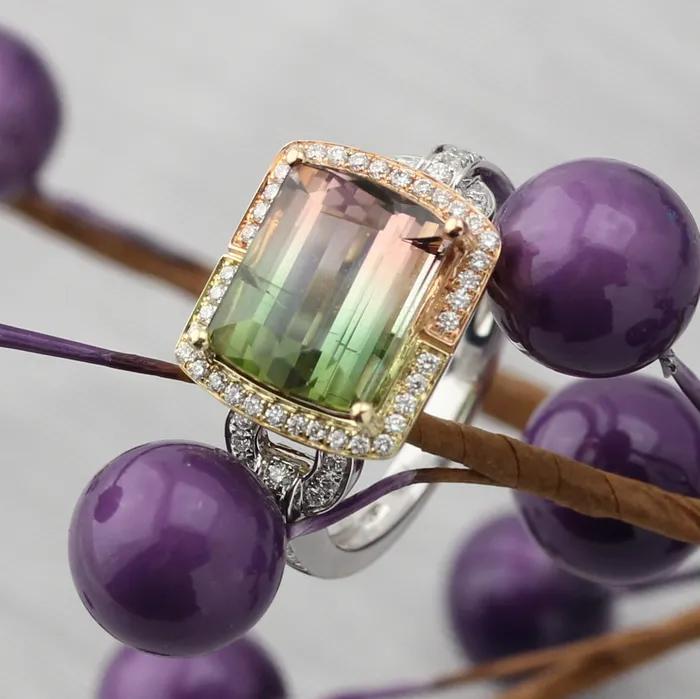 Frederic Sage Rings BiColor Tourmaline Ring341264