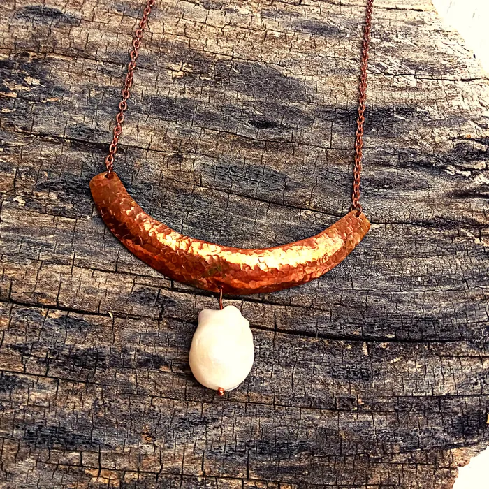  Gorget Pearl Gorget Cherokee Copper Earrings
