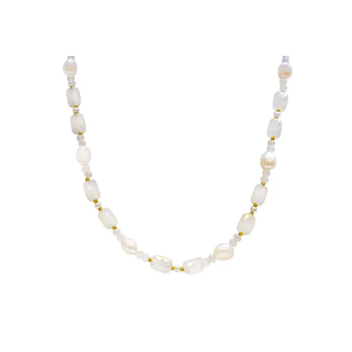 Isla Necklaces Beads of Paradise Necklace White Cap