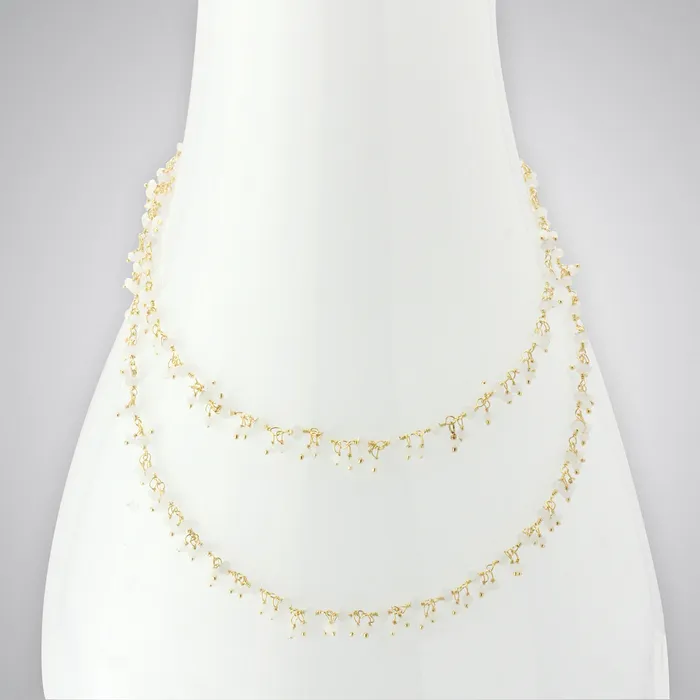 Moonstone 14KTGF Necklace Elisa Ilana Necklaces