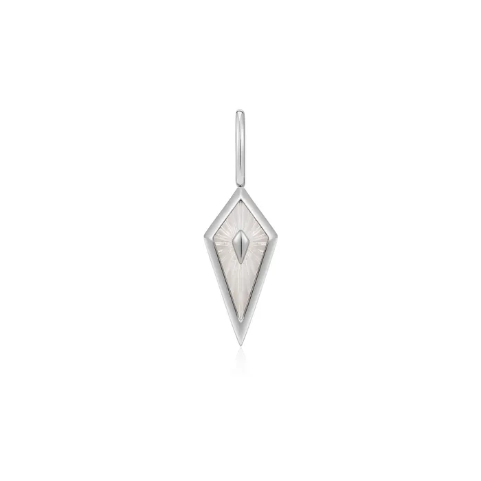 Necklaces Ania Haie Pop Charms Silver Mother of Pearl Kite Necklace Charm