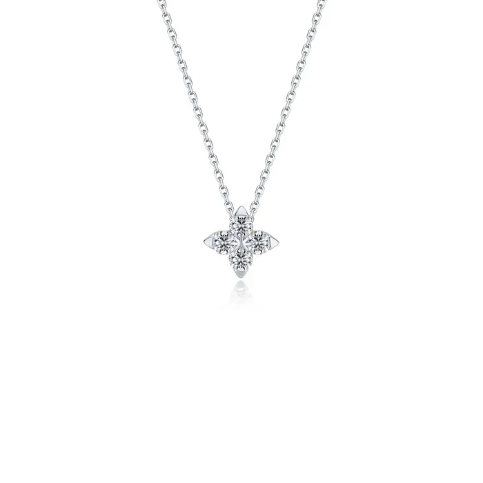 Necklaces Lafonn Trillium Bloom Necklace
