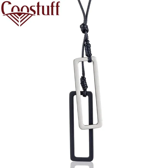 Necklaces New stylish Rectangle Shape Long Chokers Necklace sparklingselections Necklaces New stylish Rectangle Shape Long Chokers Necklace sparklingselections