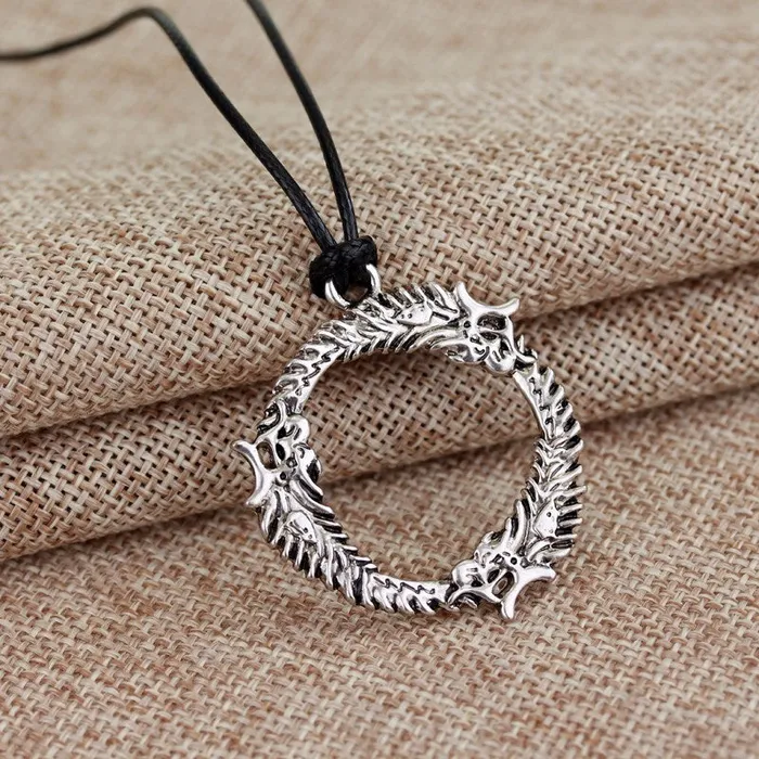 New Vintage Punk Style Dragon Pendant Necklaces for Men sparklingselections Necklaces