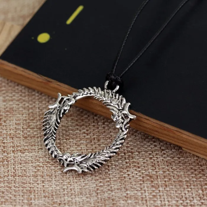 New Vintage Punk Style Dragon Pendant Necklaces for Men sparklingselections Necklaces