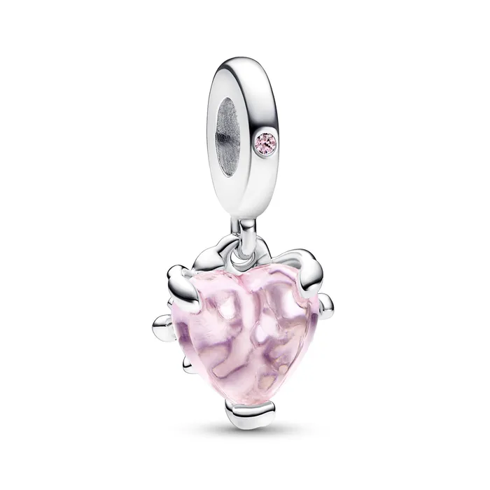 Pandora Necklaces Pink Family Tree Heart Dangle Charm
