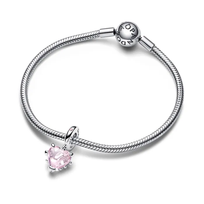 Pandora Necklaces Pink Family Tree Heart Dangle Charm