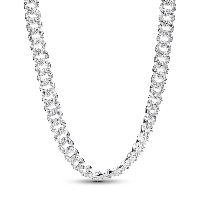 Pandora Pav Cuban Chain Necklace Pandora Necklaces