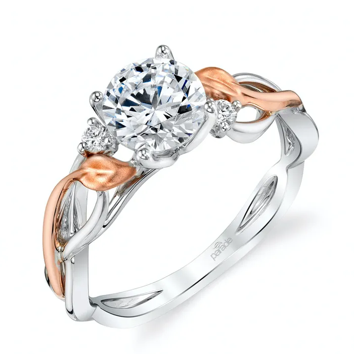 Parade Designs Parade 18K TwoTone Diamond Engagement Ring Rings