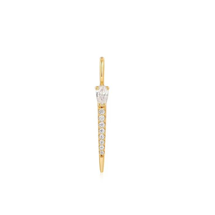 Pop Charms Gold Sparkle Bar Charm Ania Haie Charm Necklaces