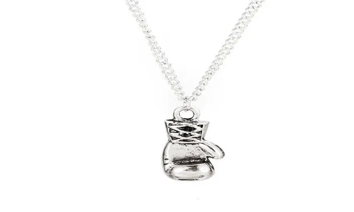Punk Style Fitness Boxing Glove Pendant Necklace Sparkling Selection Necklaces Punk Style Fitness Boxing Glove Pendant Necklace Sparkling Selection Necklaces