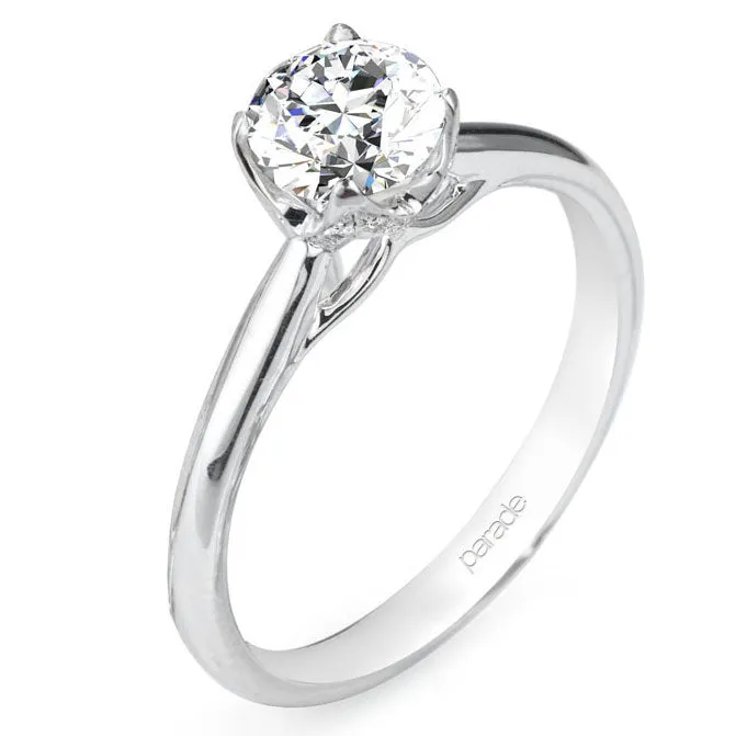 Rings Parade Designs PARADE 18K White Gold Engagement Ring