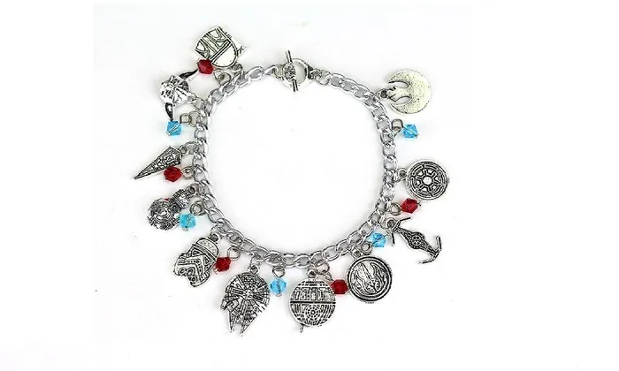 sparklingselections Bracelets New Unisex Retro Combination Crystal Chain Bracelet