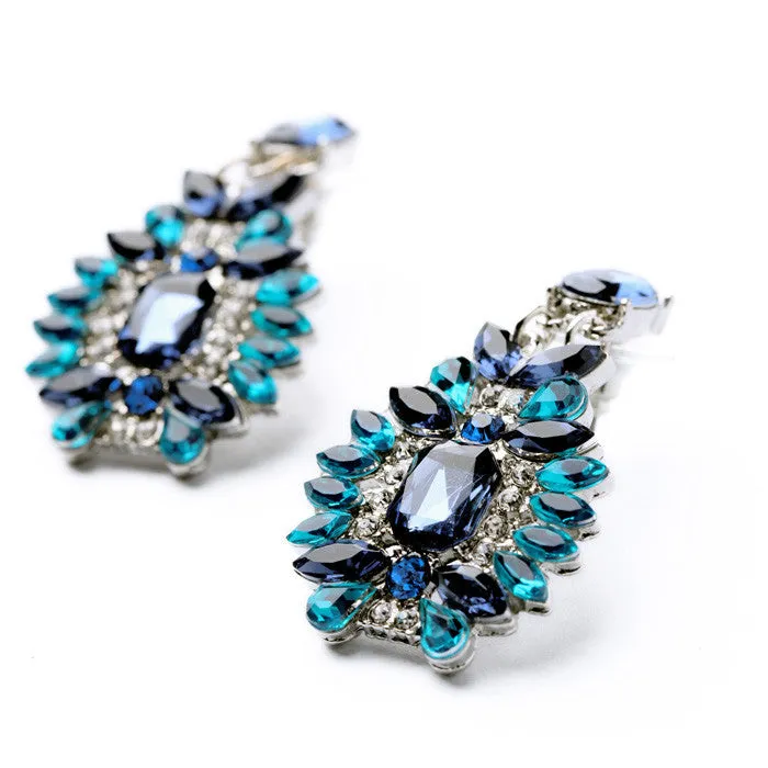 sparklingselections Earrings Statement Trendy Elegant Shiny Resin Stone Stud Earrings for Women sparklingselections Earrings Statement Trendy Elegant Shiny Resin Stone Stud Earrings for Women
