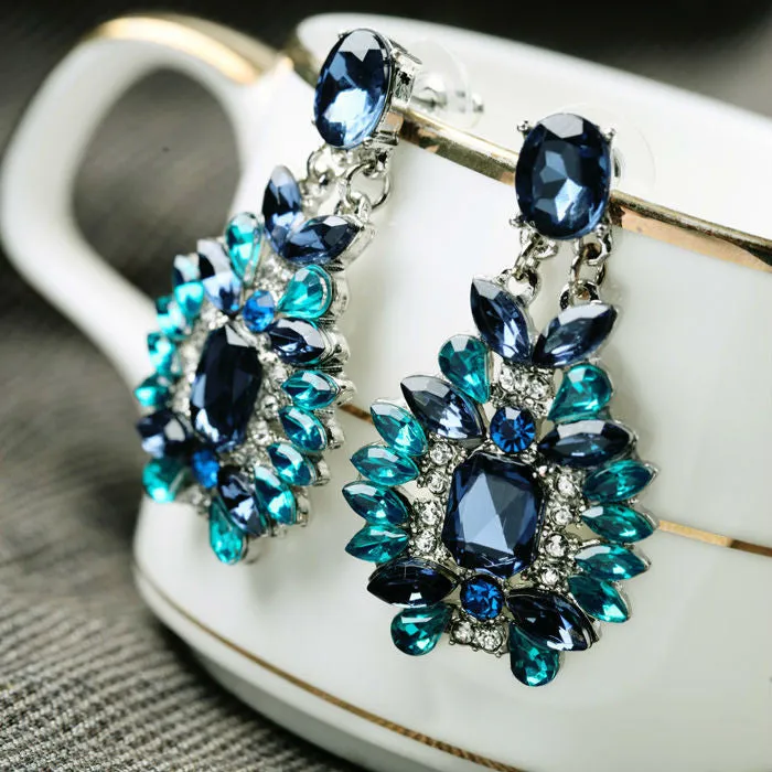 sparklingselections Earrings Statement Trendy Elegant Shiny Resin Stone Stud Earrings for Women sparklingselections Earrings Statement Trendy Elegant Shiny Resin Stone Stud Earrings for Women
