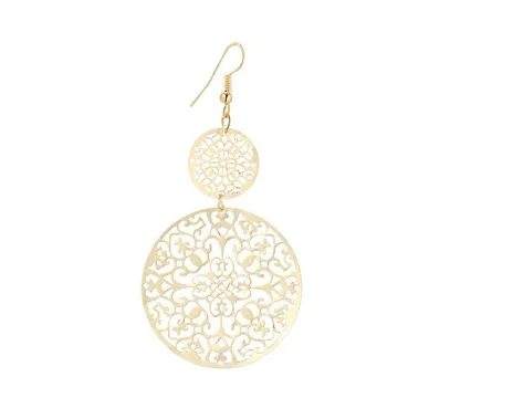 sparklingselections Earrings Women Hollow Shape Classic Pattern Dangle Long Earrings sparklingselections Earrings Women Hollow Shape Classic Pattern Dangle Long Earrings