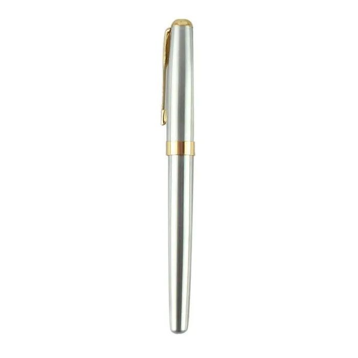 sparklingselections High Quality Silver Clip Roller Ball Pen Rings