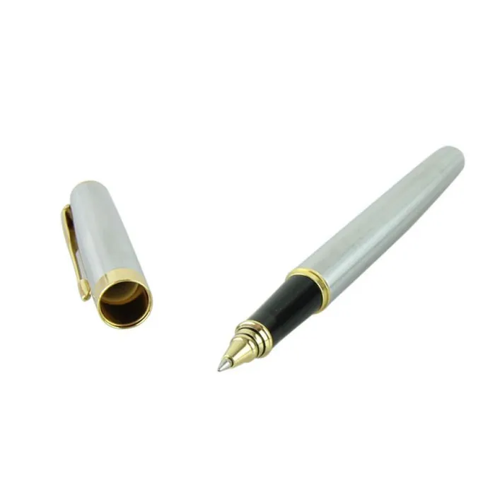 sparklingselections High Quality Silver Clip Roller Ball Pen Rings sparklingselections High Quality Silver Clip Roller Ball Pen Rings