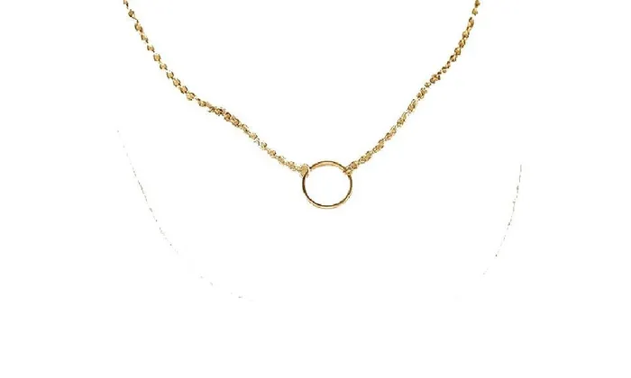 sparklingselections Necklaces Forever Circle Pendant Necklace For Women