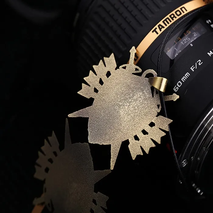 sparklingselections Necklaces New High Quality Triforce Shield Rope Leather Pendant Necklace For Women Engagement Wedding Necklace Jewelry