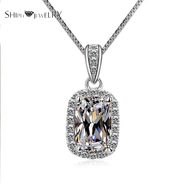 sparklingselections Necklaces Round Diamonds Pendant Necklace