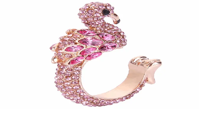 sparklingselections Rings Crystal Rhinestone Open Ring Gold Tone For Party sparklingselections Rings Crystal Rhinestone Open Ring Gold Tone For Party