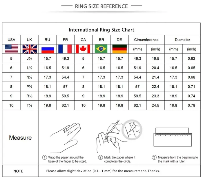 sparklingselections Rings Elegant Cubic Zirconia Female Engagement Wedding Ring