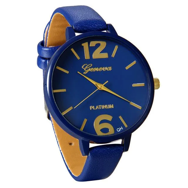 sparklingselections Watches Women Blue Quartz Watch sparklingselections Watches Women Blue Quartz Watch