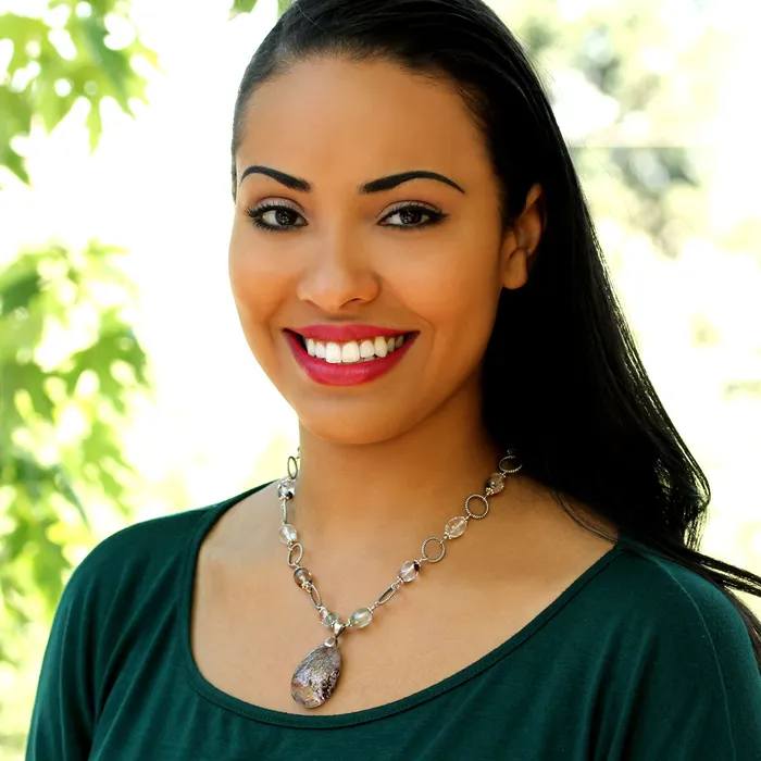 SS Lodalite Necklace284868 Elisa Ilana Necklaces